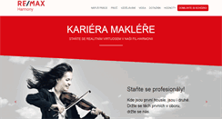Desktop Screenshot of karieramaklere.cz